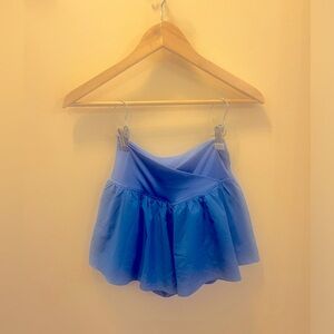 Offline by Aerie flowy v-waist blue shorts - size S